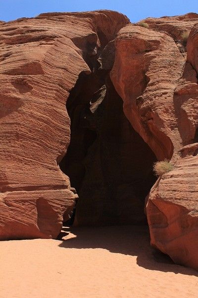 entrada a antelope canyon