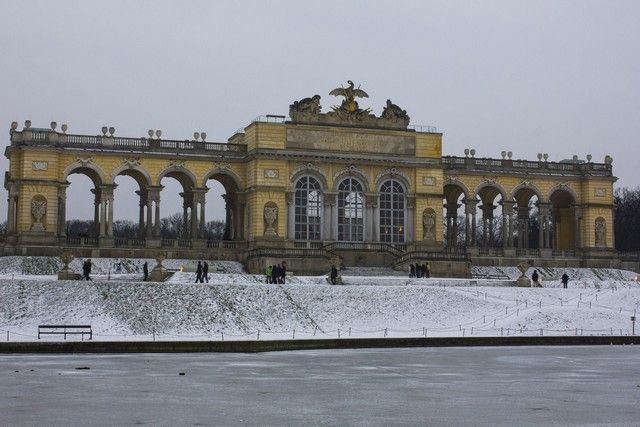 glorieta del Palacio Schönbrunn Viena Navidad