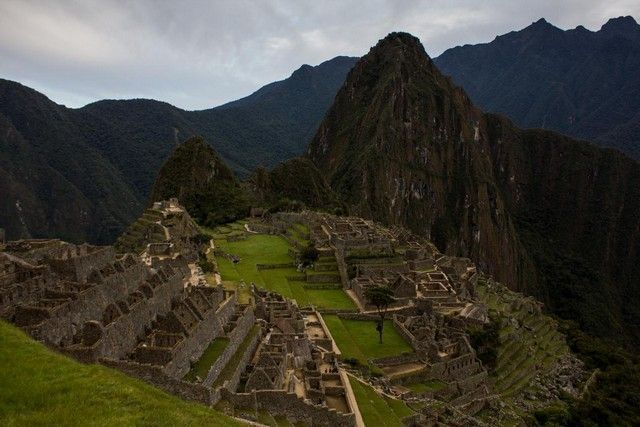 primera imagen de Machu Picchu