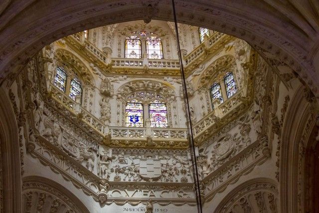 interior de la catedral de Burgos 2