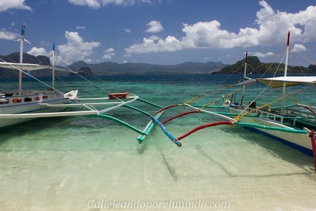 agua turquesa pasandigan beach tour b en el nido filipinas
