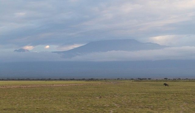 kilimanjaro desde el parque nacional amboseli kenia
