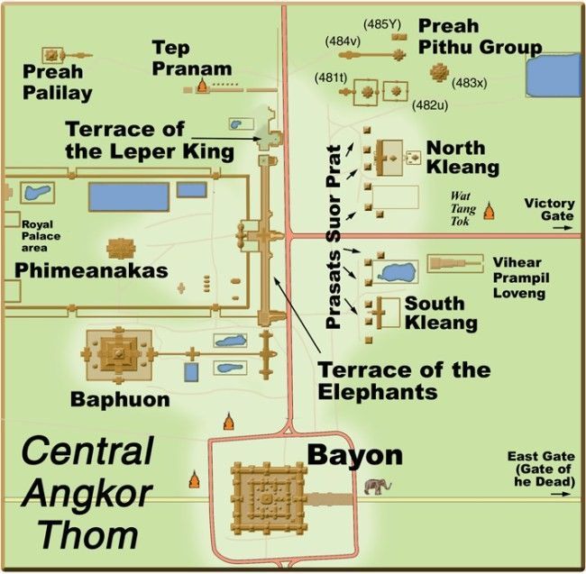 mapa angkor thom